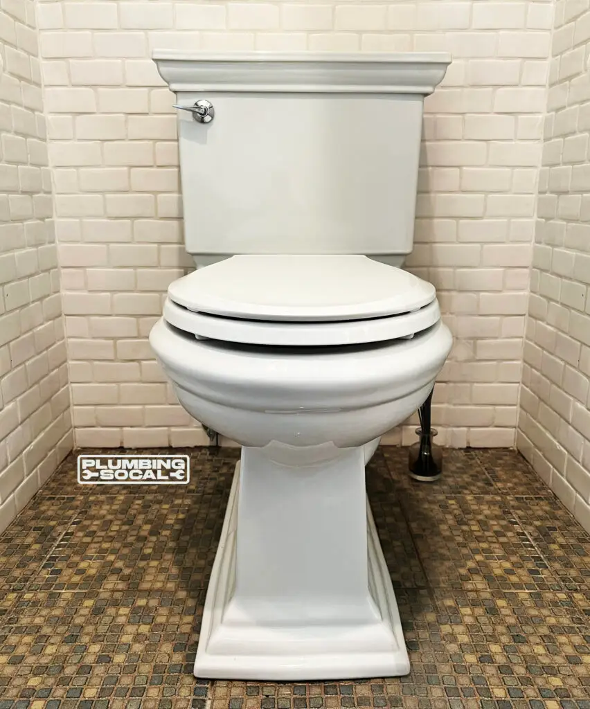 KOHLER TOILET INSTALL- Memoirs® Stately 1.28 gpf Elongated Two Piece Toilet in White 1