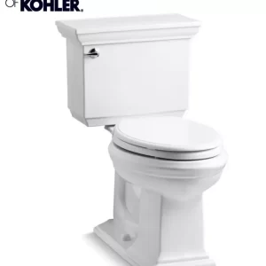 Two Piece Toilet in White Memoirs® Stately 1.28 gpf Elongated