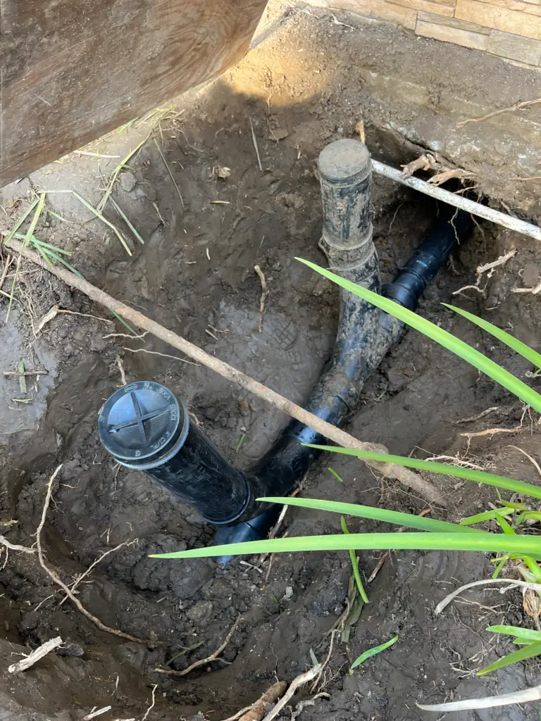 Fixed Broken Plumbing Drain with an Access to Drain