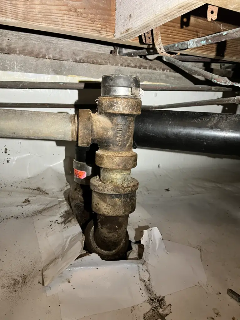 Old Broken Drains Repair