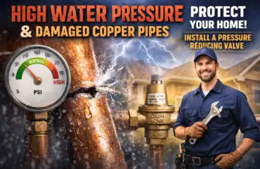 High Water Pressure in your home can burst pipes. How to reduce your water Pressure